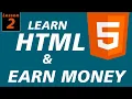 Html tutorial for beginners in HTML Structure Lesson 2