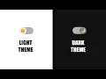 1-Click Dark Theme Toggle Beginner JavaScript Project HTML CSS JS
