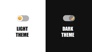 1-Click Dark Theme Toggle Beginner JavaScript Project HTML CSS JS