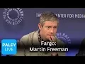 Fargo - Martin Freeman on the Pace of Shooting Billy Bob Thornton on Joining the Cast