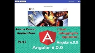 Angular 6 Tutorial - Part 4 Start debugging the application
