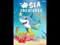 Sea Creatures Coloring Book for Kids Fun and Easy Ocean Animals Adventures to Color