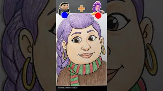 Drawing New Female Character from Despicable me 3