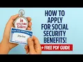 How to Apply for Social Security Benefits in 2025 Complete Guide in Under 5 Minutes