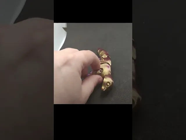 Articulated Leopard Gecko Toy video thumbnail
