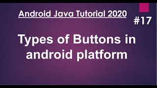 Android Java Tutorial 2020 - 17