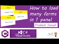 Load Many forms in One Panel C Windows form