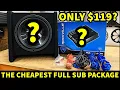 It s Bad Amazon s Cheapest Full Subwoofer Package Only 119 Rockville RV10 Review