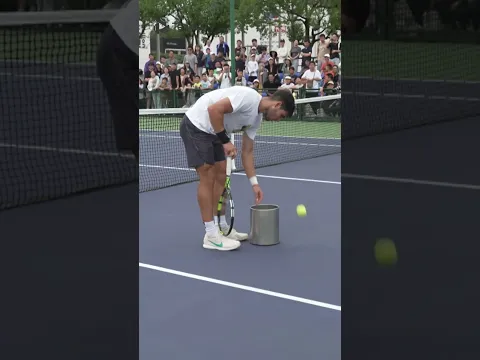 INCREDIBLE Carlos Alcaraz Dropshot Challenge 🎯