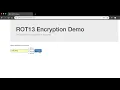 ROT13 demo