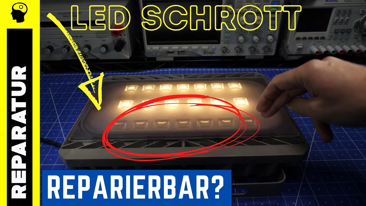 Defekter LED Strahler - ist da noch was zu retten | reparieren?