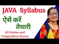 JAVA Syllabus All Classes ZeenatHasanAcademy