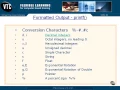 Formatted Output Printf PT2 04 Chapter 08