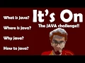 Why should you learn Java Important questions asked regarding Java Episode 1 The Java Challenge