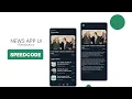 How To Create News App Speedcode -