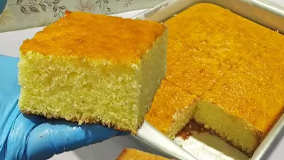 كيك البرتقال في الخلاط في5 دقايق فقط هشه وخفيفة وهقولك علي سر نجاح أي كيك في معلقتين هنضفهم للدقيق 