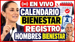 PAGO DE  PENSIONES BIENESTAR/ hombres bienestar 60-64
