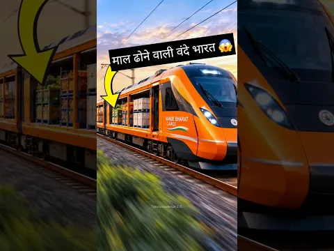Vande bharat cargo train #train