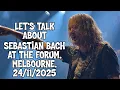 Laten we het over Sebastian Bach hebben in The Forum op 24/11/25 #Melbourne #SebastianBach #SkidR...