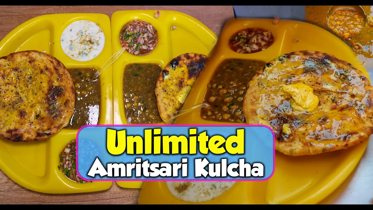 Unlimited Amritsari Kulcha In Rs 159 At Ambarsariya, Tilak Nagar