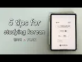 Download Lagu 5 tips for studying Korean \u0026 passing the TOPIK Test in 2022 (free resources, apps \u0026 pdf books)🇰🇷