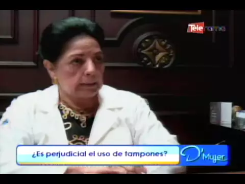 ¿Es perjudicial el uso de tampones?