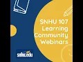 Module 7 SNHU 107 Learning Community Finishing Strong