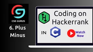 6 Plus Minus Hackerrank C