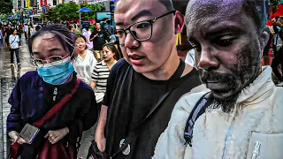 一位黑人第一次来到中国，遇见意想不到的事