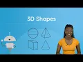 3D Shapes - Faces Edges and Vertices Explained for Kids