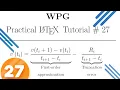 LaTex Tutorial 27 Equation With Horizontal Brace Text