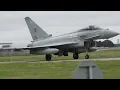 RAF Coningsby - RAF Frontline Eurofighter Typhoon base, Live Action from RAF Finest