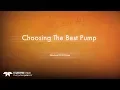 Choosing The Best Pump