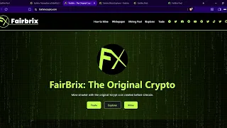 Fairbrix Mining Pool Walkthrough Setup Stats Navigation Guide
