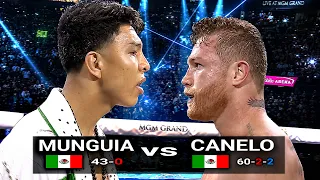 Canelo Alvarez Mexico vs Jaime Munguia Mexico Boxing Fight Highlights