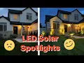 LED Solar Spotlights Innogear Solar Spotlight