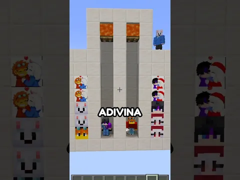ADIVINA EL YOUTUBER SALIÓ MAL...🔥 #minecraft #shorts #celynnei #nabi #celycraft #minecraftespañol