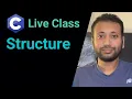 Live Lecture 7 - Structure in C programming 10 Feb 2024