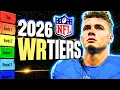 NEW Top 55 WR Rankings Tiers for 2026 Fantasy Football