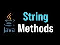 Metodos Para La Clase String en Java