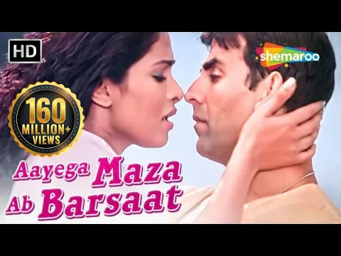 Download MP3 Aayega Maza Ab Barsaat Ka | Andaaz Songs | Akshay Kumar | Priyanka Chopra | Alka Yagnik| Gold songs