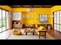 Japandi Color Palette Ideas Bumblebee Yellow for a Warm Modern Home
