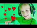 Vlad ve Niki dört renk oyun evi mücadelesi