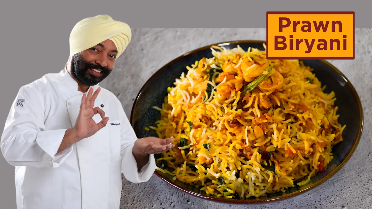 Prawn Biryani       Chef Harpal Singh