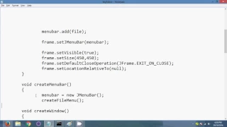 JAVA Swing Text Editor part-3