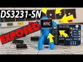 Learn everything about the DS3231-SN Real Time Clock Use without Arduino Library