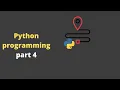 Python for data science - part 4