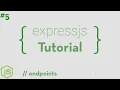 ExpressJS - Endpoints