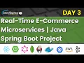 Day 3 - E-Commerce Real-Time Microservices Java Project