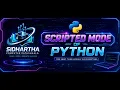 Scripted Mode in Python Python for Beginners 2026 Interactive Mode vs Scripted Mode in Python
